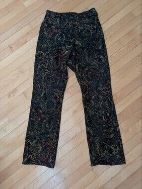 Vtg Velvet Embossed Jeans